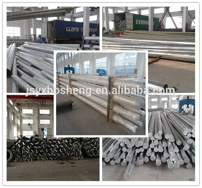 69kv Galvanized Eelectrical Steel Pole