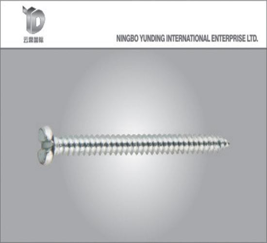 2016 Hot Sale Stainless Steel Slotted Countersunk Head Self Tapping Screw