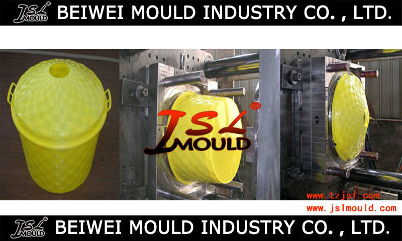 Plastic Waste Paper Basket Injection Mould