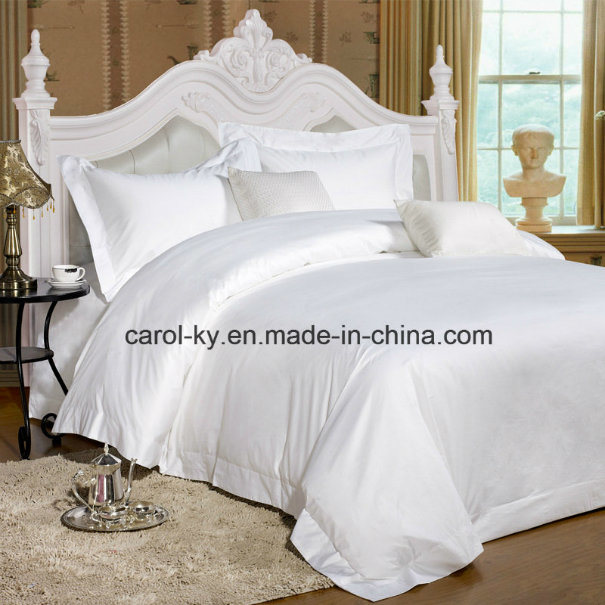 High Quality Bleached White Hotel Bedding Set Hotel Bed Linen