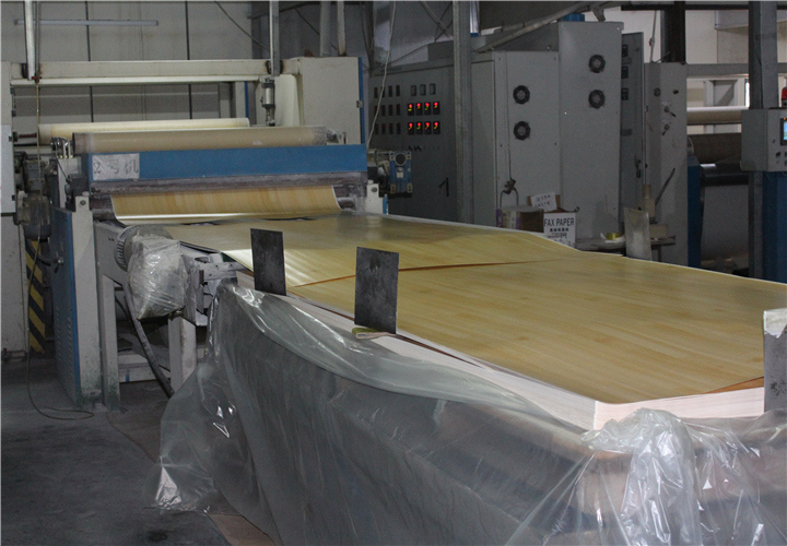Teak Wood Grain Decorative Melamine Impregnated Paper for Furniture
