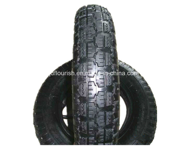 Wheelbarrow Rubber Tire and Inner Tube 3.50-8