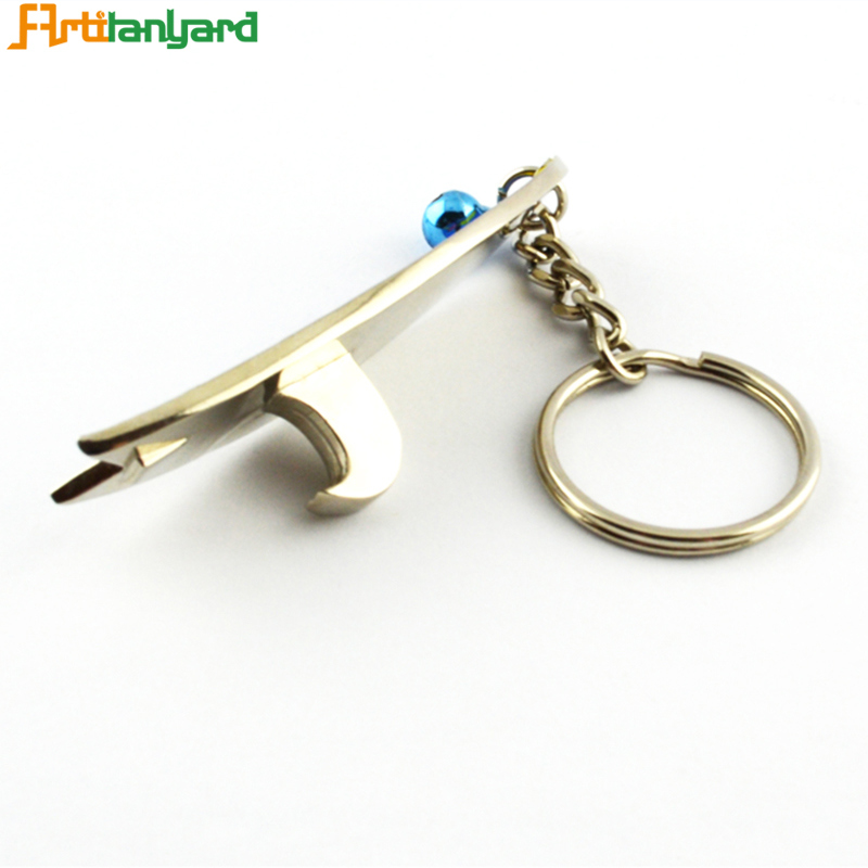 Custom Design Logo Practical Bottle Opener Keychain