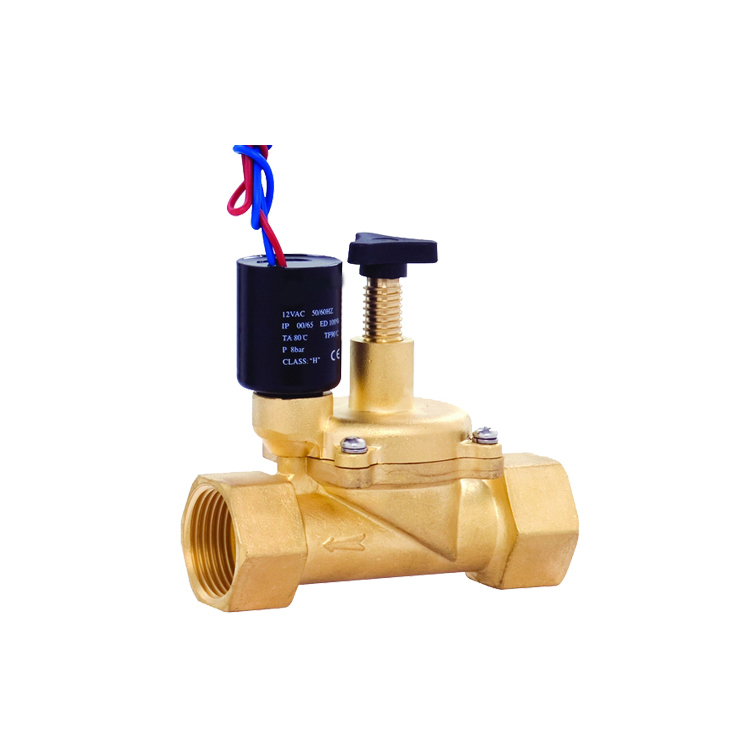 Normally Closed 1 Inch Brass Water Solenoid Valve