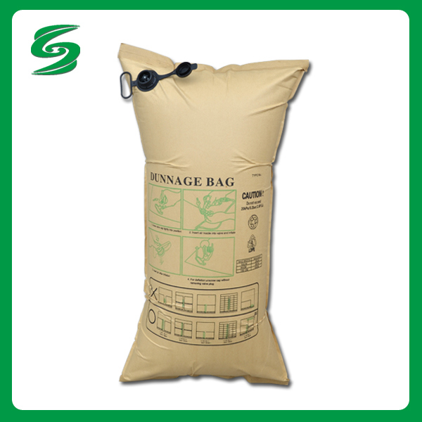 Avoid Products Damage Kraft Paper Air Dunnage Bag with AAR Certification