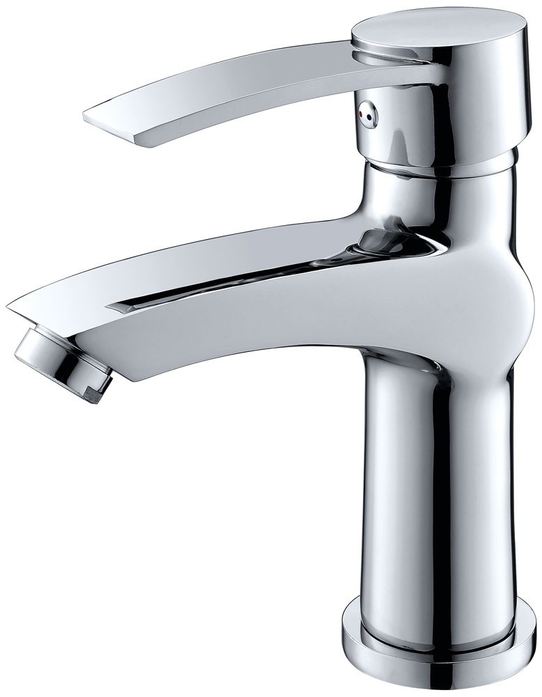 Chrome Single Handle Water Faucet Basin Mixer