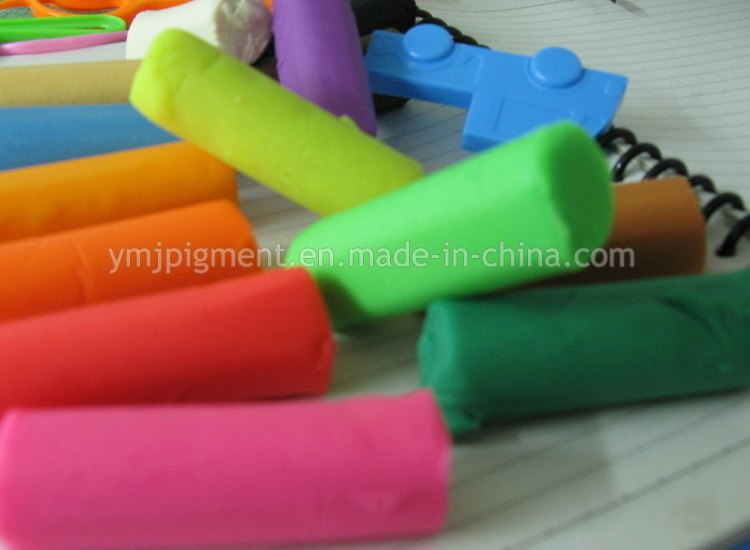 Thermoplastic Fluorescent Pigment for PE, PP, PS, PVC, Pet, ABS Plastics Coloring