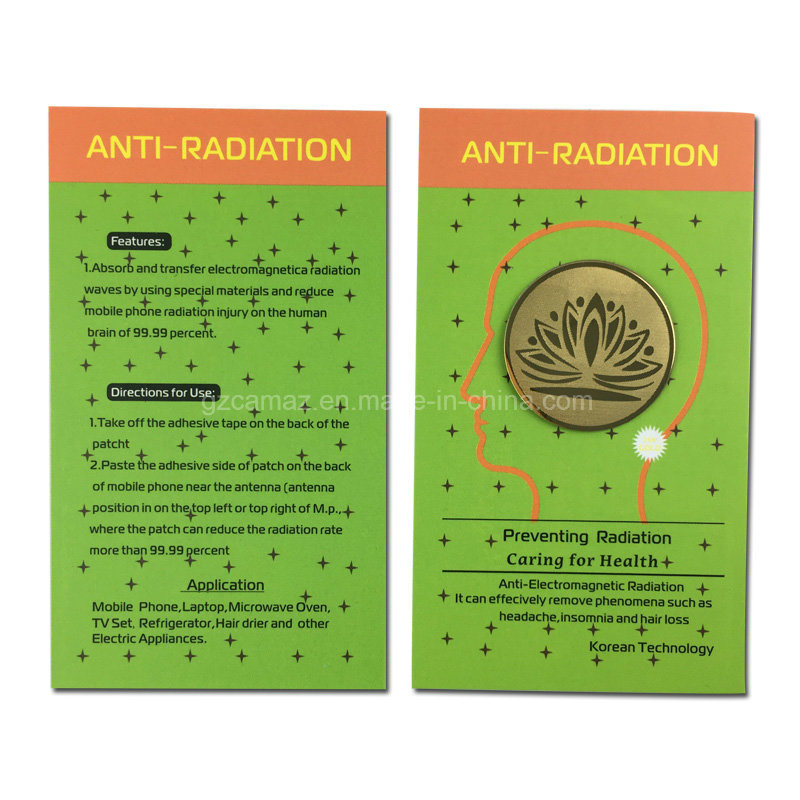 24K Gold Anti-Radiation Sticker for Mobile Phone