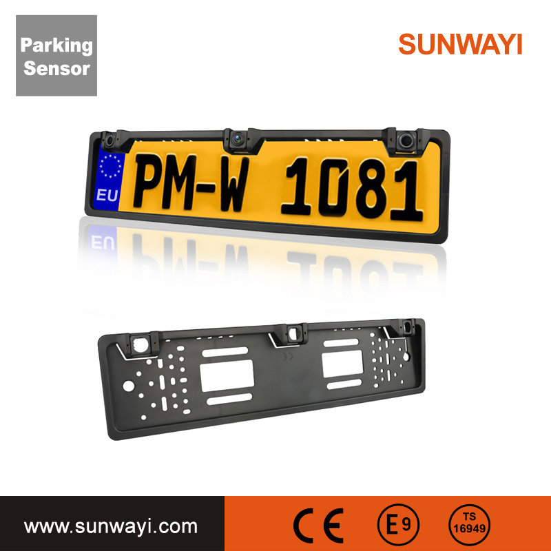 Newest EU Licence Plate Video Parking Sensor with Good Night Clarity