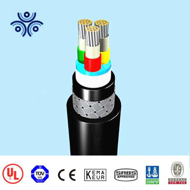 15kv 19/33 (36) Kv Submarine Power Cable Mv 2 3 Core Epr Insulated Cables with PE Sheath and Armour