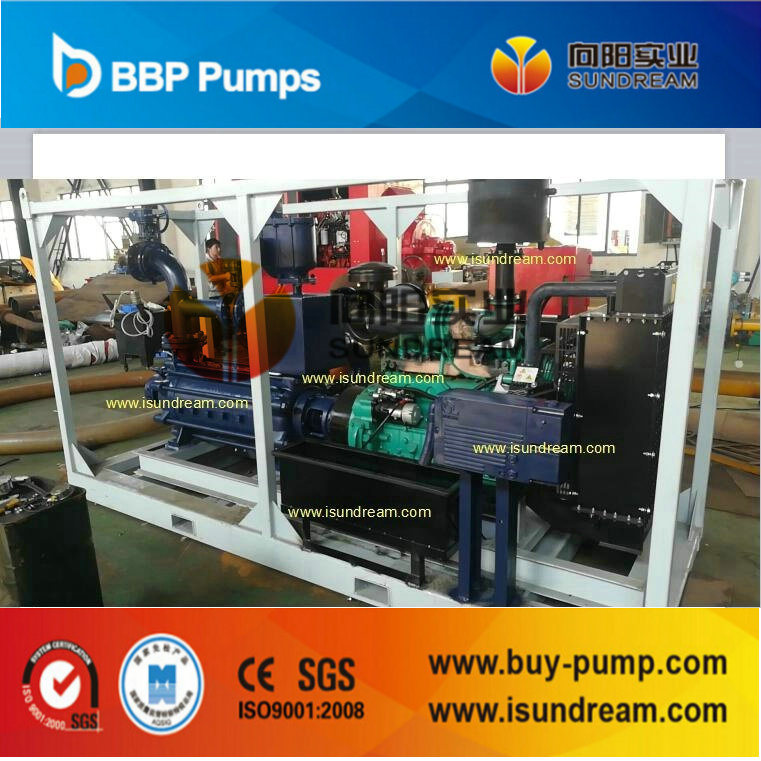 Vacuum Assistant Self Priming Diesel Engine Multistage Centrifugal Water Pump