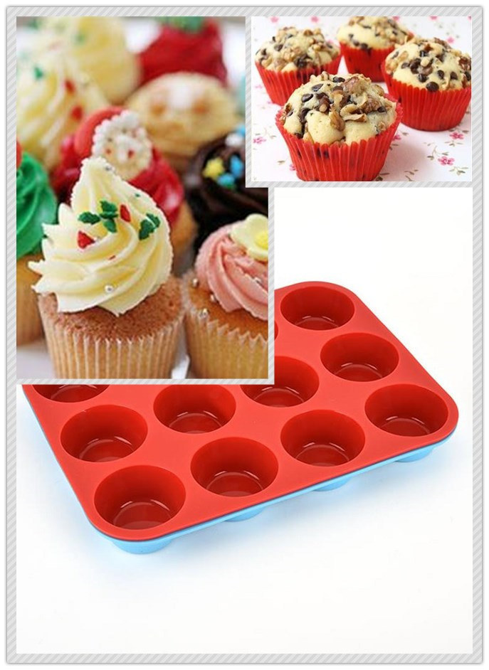 OEM/ODM Silicone Baking Mold for Cake/Muffin/Macarons/Puff/Colorate