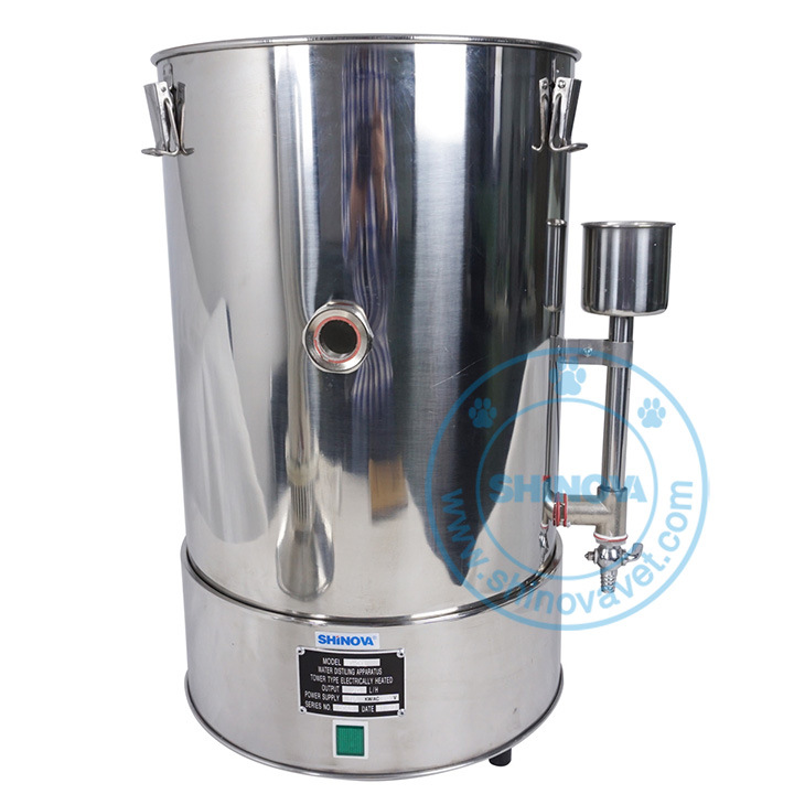 Tower Type Electrically Heated Water Distilling Apparatus (WD-20L)