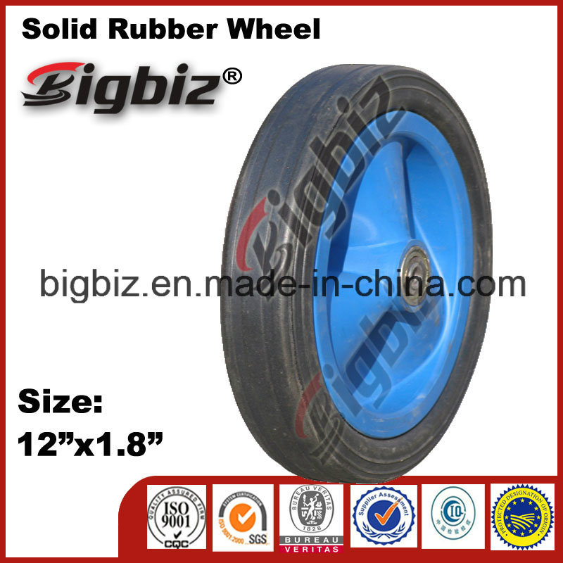 Semi-Pneumatic Trailer Jack 350-8 Rubber Wheel