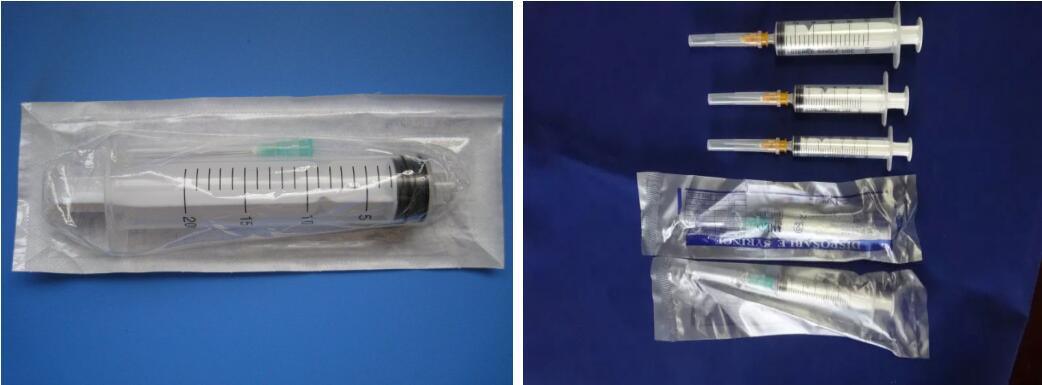 Ce and ISO13485 Certificated Sterile Disposable Syringe with Hypodermic Needle Luer Slip