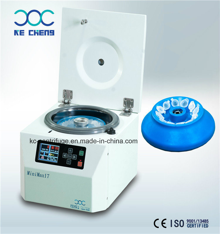 Laboratory 12 Tubes Centrifuge 1.5ml Rotor High Speed Mini LCD Screen Centrifuge for Microbiology