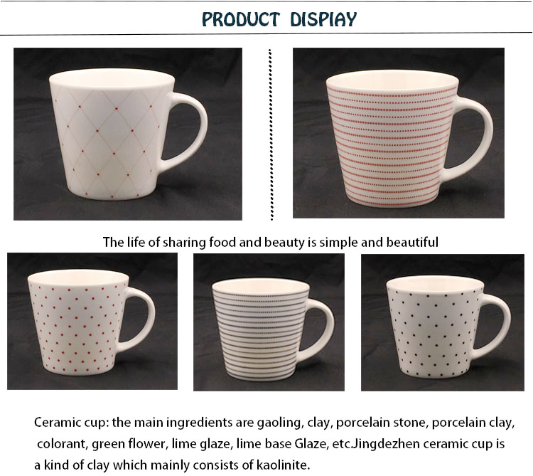 Promotional Gift Customized Ceramic Coffee Cup