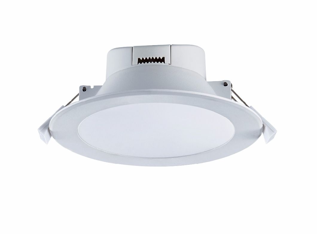 10W IP44 Plastic Clad Aluminum Indoor Â  Flat LED Downlight