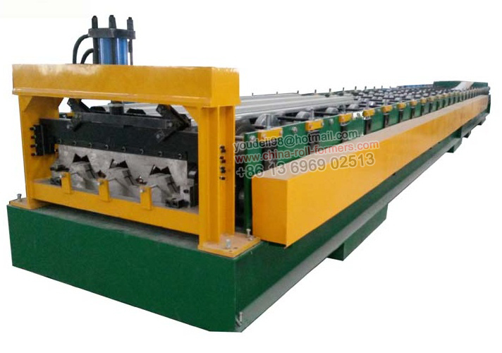 New Product Metal Floor Decking Roll Forming Machine with Control System