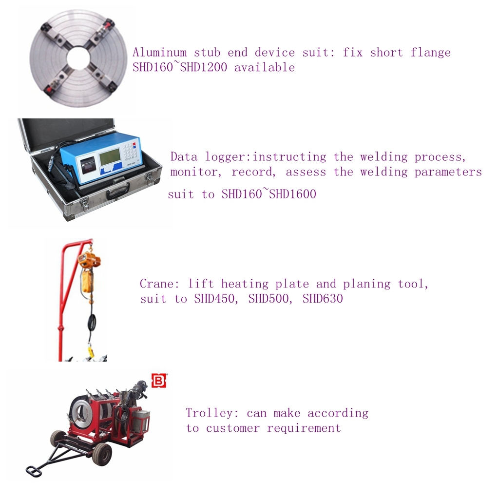 Plastic Pipe Butt Fusion Welding Machine (SHD630)