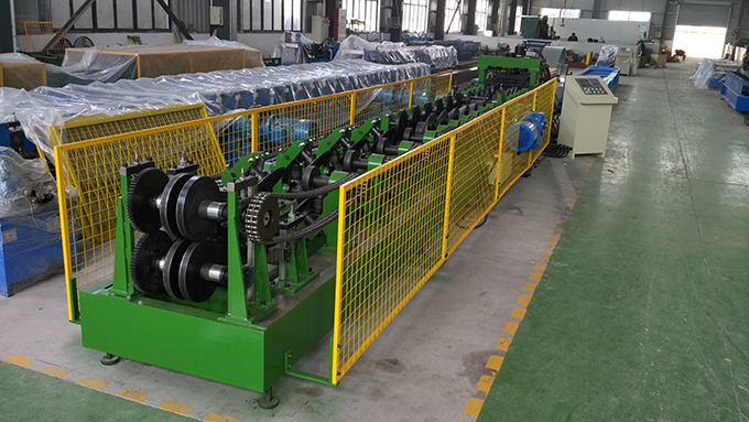 Roll Forming Machines C Z Purlin Exchangeable Type Forming Line