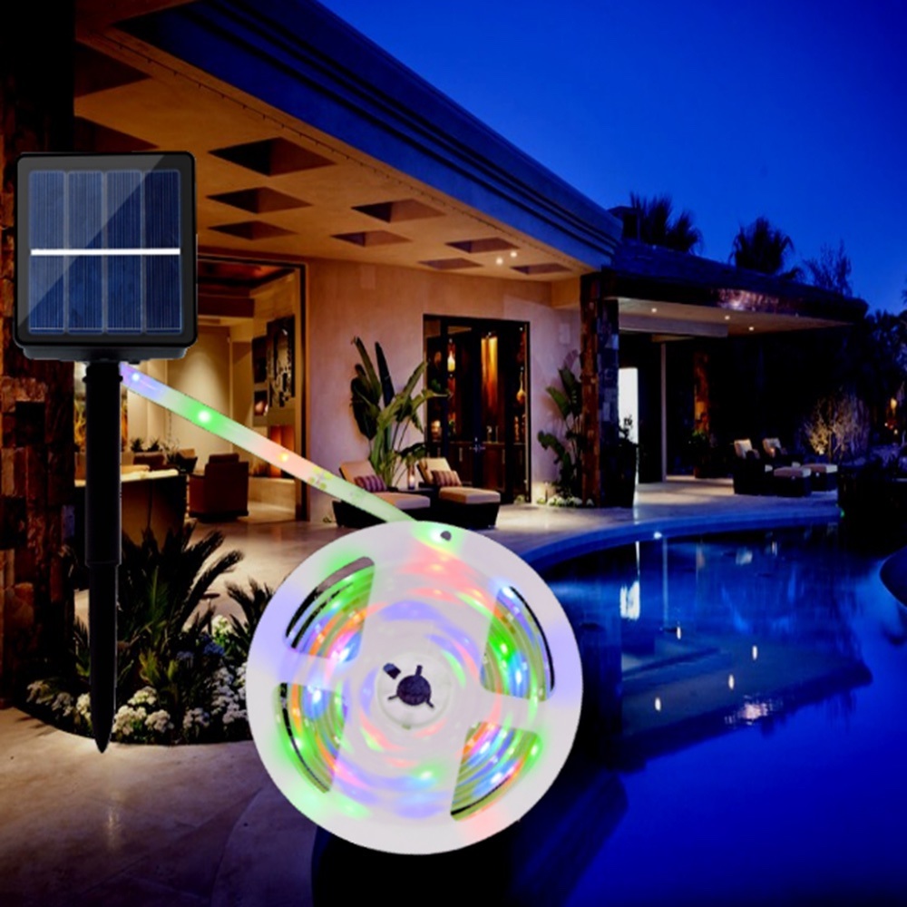 Solar Panel LED String Light for Christmas Decoration