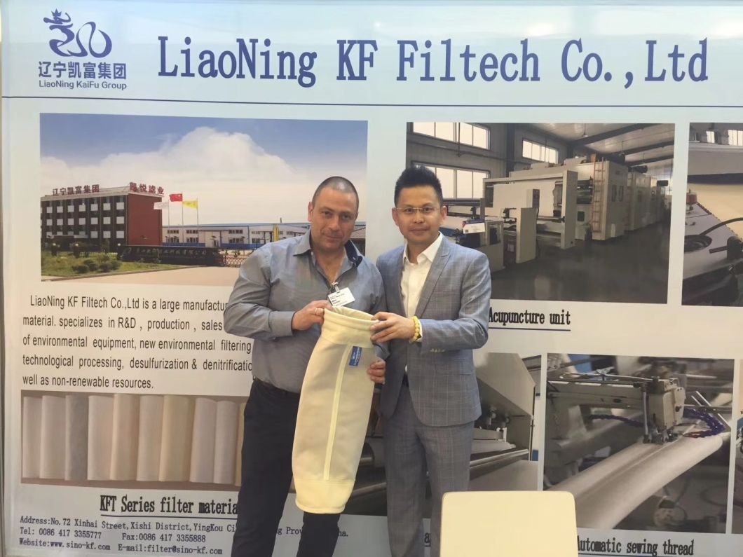 Fiberglass Filter Bag with PTFE Membrane for Cement Plant