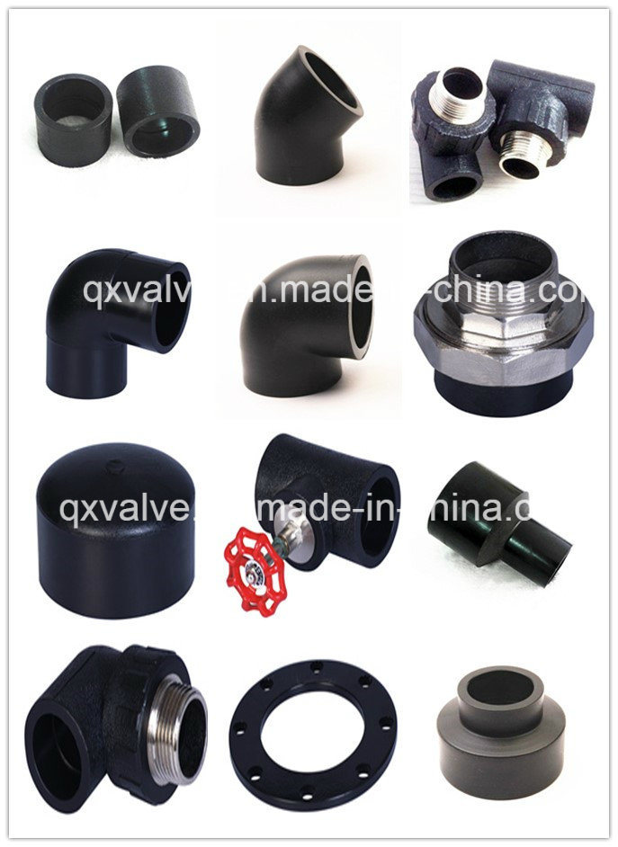 Plastic Equal Tee /HDPE Water Pipe-Used Compact Tee 20~630 mm