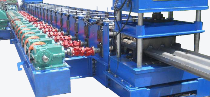 High Guardrail Pipe Bendingl Roll Forming Machine