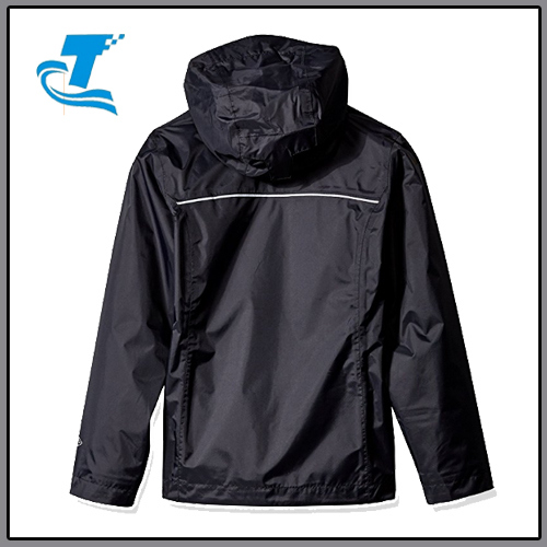 Girl's Waterproof Packable Rain Jacket