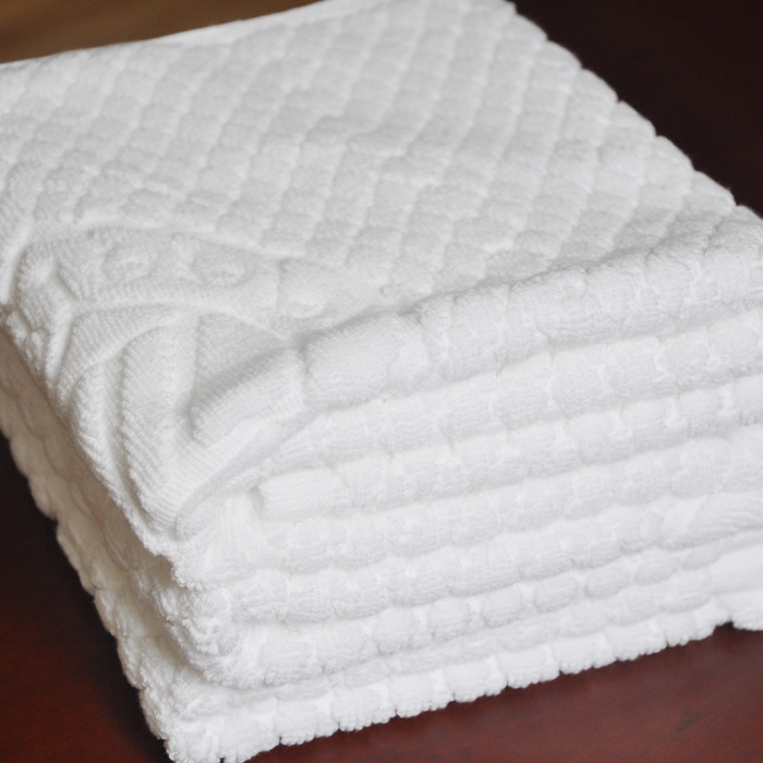 Anti-Slip Hotel Special Safety 100% Cotton Bath Mat