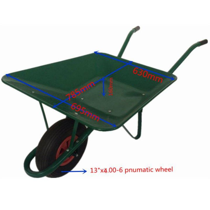 Garden Metal Wheelbarrow Garden Cart