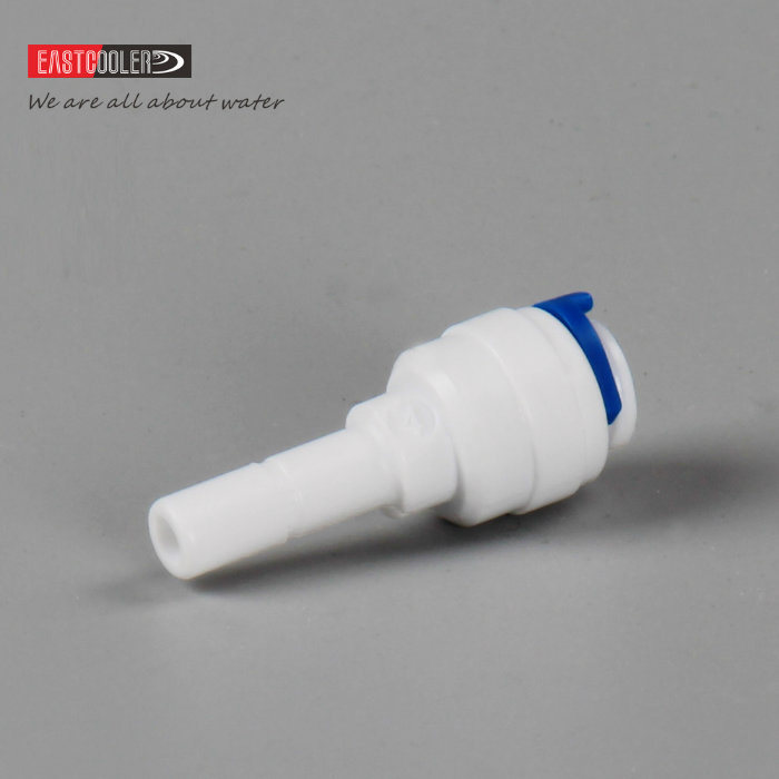 Eastcooler Plastic Straight Stem Quick Push Fit Tube Fittings for RO System