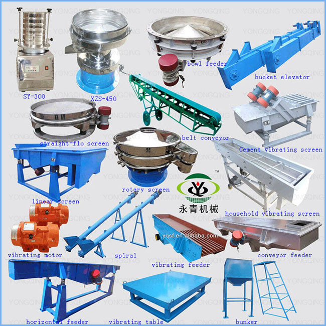 Professional Design Carbon Steel Rotary Sand Vibrating Screen