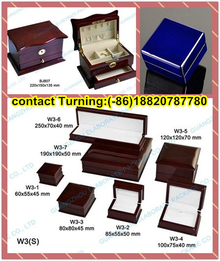 Beautiful Jewelry Box Fashion Watch Box Wooden Leather Box