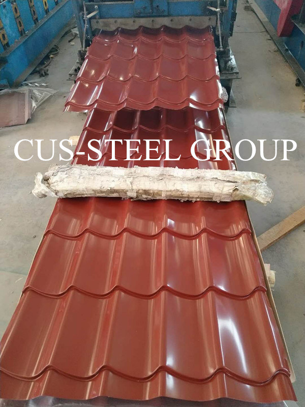 Color Coated Metal Roof Sheet/Pre-Lacquered Metal Roof Profile