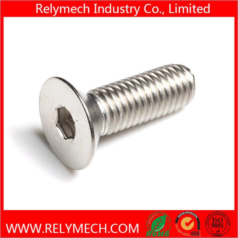 Stainless Steel Countersunk Hex Socket Bolt M2-M20