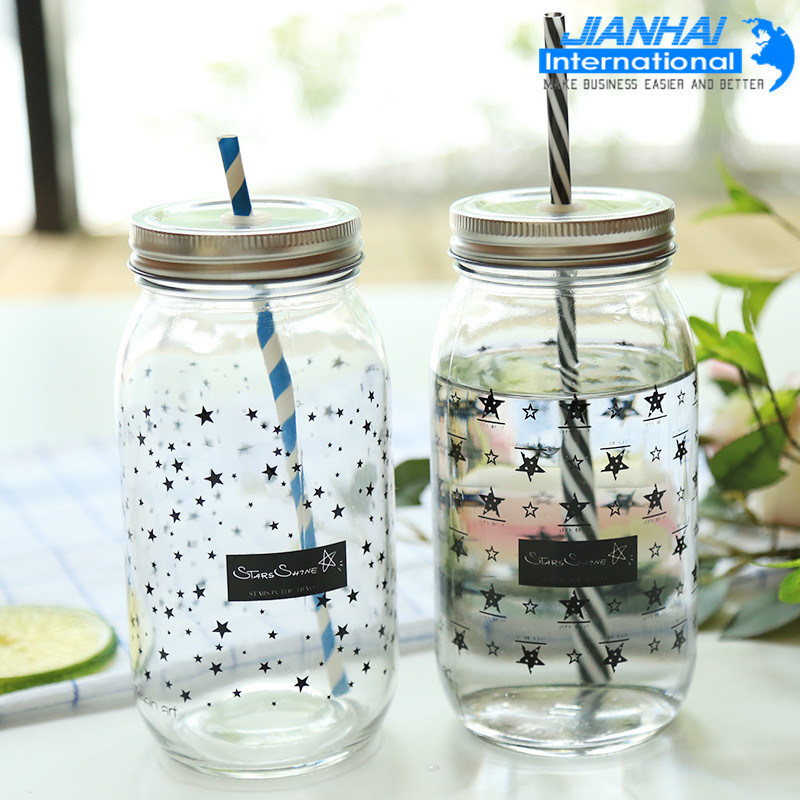 Hot Selling Products of Glass Drinking Mason Jars