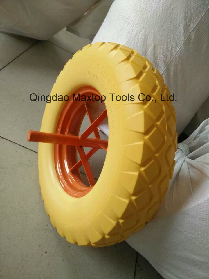 Small Size Hand Pallet Truck Rubber PU Foam Wheel