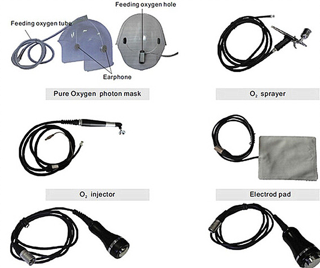 Professional Oxygen Music Light RF Therapy in Salon