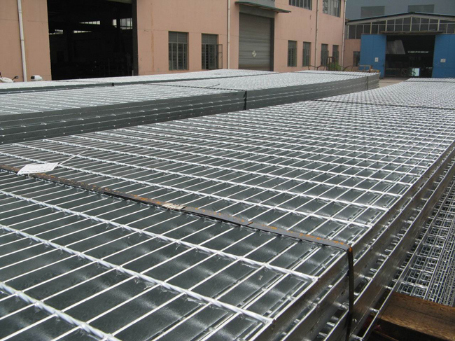 Steel Bar Mesh Gratings / Galvanized Walkway Panel
