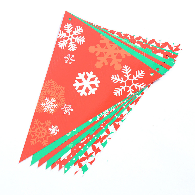 Christmas Letters Flags Party Decoration (JG669)