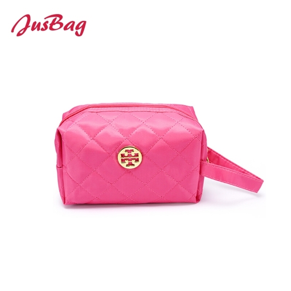 2018 Wholesale Waterproof PU Leather Cosmetic Bag-Pink