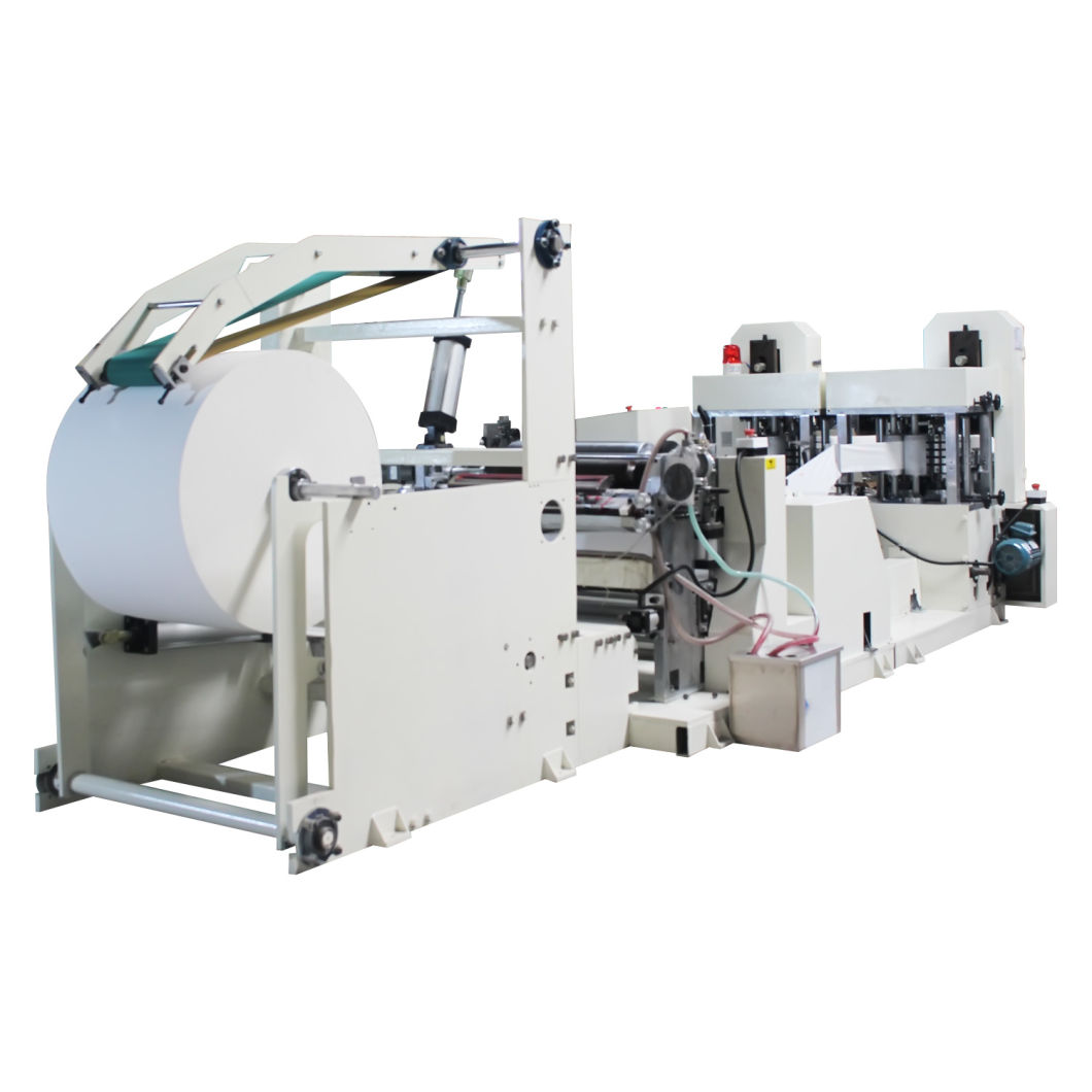 270*270 High Speed Automatic Color Printing Serviette Napkin Tissue Paper Folding Making Machine