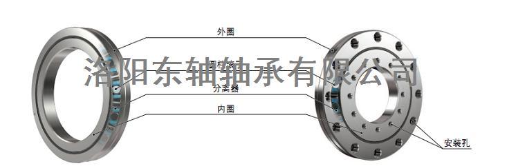 Rb20025 Cross Roller Bearings/Slewing Bearing/Robot Spindle Roller Bearing