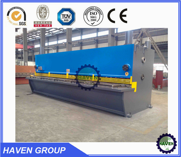 Guillotine hydraulic scrap shearing machinery/Adjustable angle hydraulic steel cutting machine