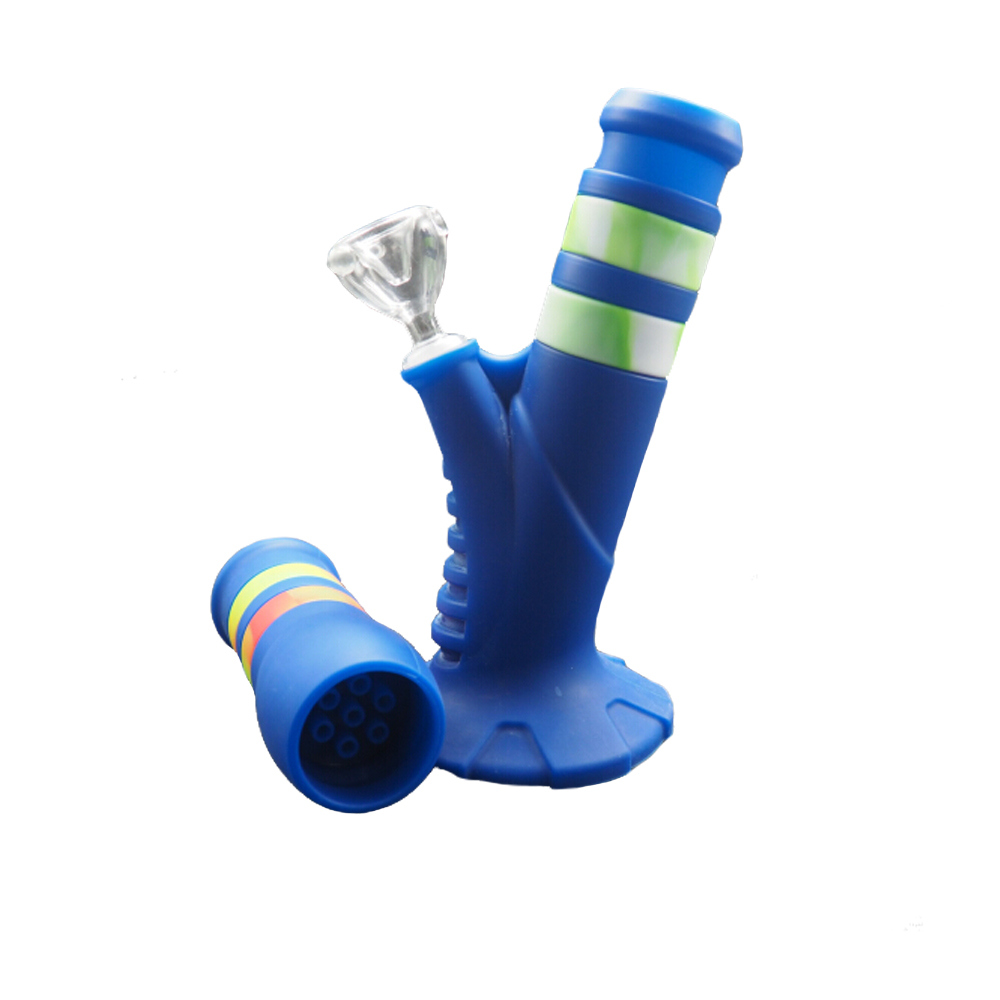 China Wholesale Competitive Price Unbreakable Silicone Cigarette Shisha Water Pipe