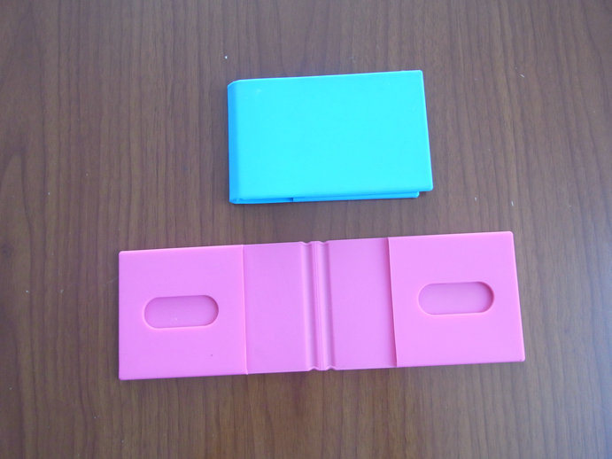 Eco-Friendly Silicone Name Card Case Name Card Holder