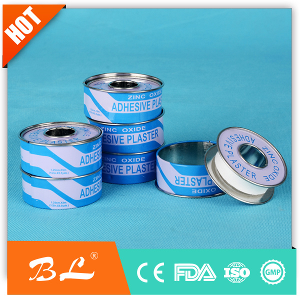 Medical Plaster Zinc Oxide Plaster Metal Tin Packing with Competitive Price