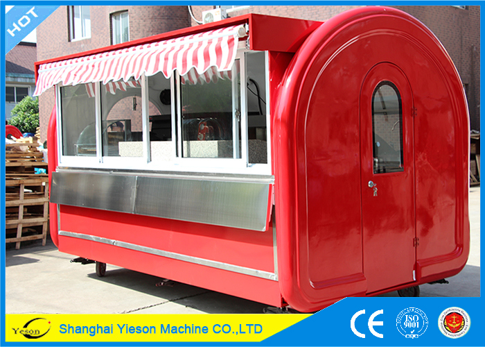 Ys-Bf300c Roomy Burger Stall Mobile Food Carts for Sale